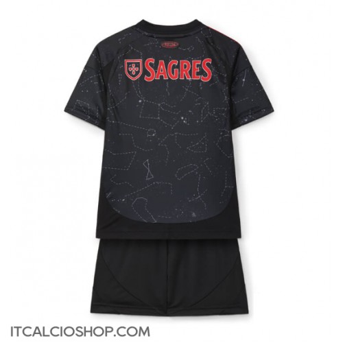 Benfica Seconda Maglia Bambino 2024-25 Manica Corta (+ Pantaloni corti)